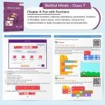 CBSE Coding, AI, Robotics and Computer Book Class 7 Edition 2 for Academic Year 2025-26 Edition 2 for Academic Year 2025-26 | Skillful Minds