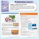 CBSE Coding, AI, Robotics and Computer Book Class 4 Edition 2 for Academic Year 2025-26 | Skillful Minds