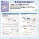 CBSE Coding, AI, Robotics and Computer Book Class 4 Edition 2 for Academic Year 2025-26 | Skillful Minds