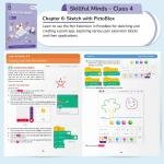 CBSE Coding, AI, Robotics and Computer Book Class 4 Edition 2 for Academic Year 2025-26 | Skillful Minds