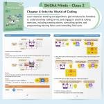 CBSE Coding, AI, Robotics and Computer Book Class 2 Edition 2 for Academic Year 2025-26 | Skillful Minds