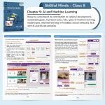 CBSE Coding, AI, Robotics and Computer Book Class 8 Edition 2 for Academic Year 2025-26 | Skillful Minds