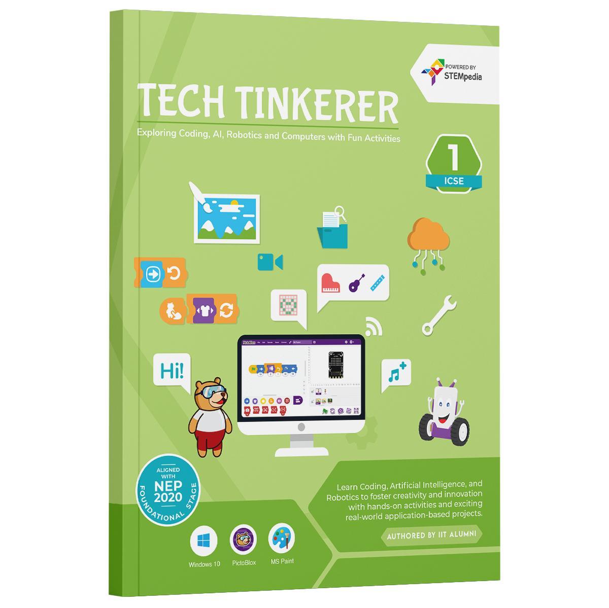 ICSE Coding, AI, Robotics and Computer Book Class 1 | Tech Tinkerer